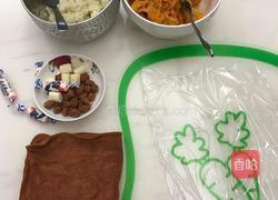 山药红薯茶巾绞的做法图解4