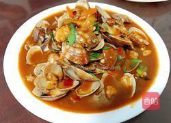 炒文蛤的做法图解7