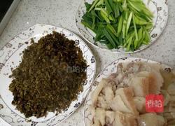 咸菜蒜苗回锅肉的做法图解3