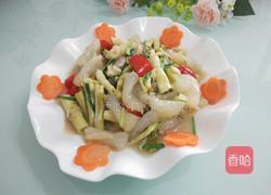 野笋炒蹄筋的做法图解11