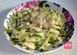 芝麻酱拌黄瓜豆皮的做法图解9
