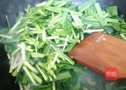 韭菜炒白灵菇的做法图解12