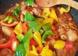 青椒栗子鸡的做法图解17