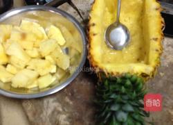菠萝香鸡船的做法图解5