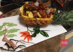 菠萝香鸡船的做法图解6