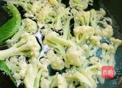 肉末花菜的做法图解1