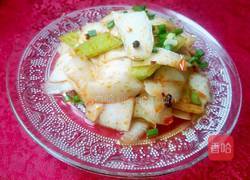 爽口西芹拌萝卜皮的做法图解8