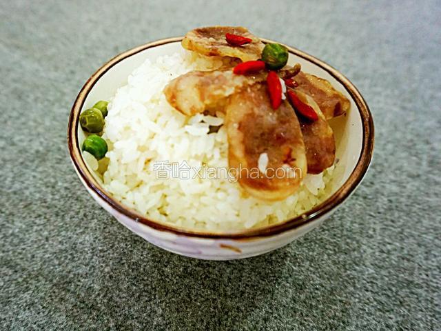 腊肠焖饭