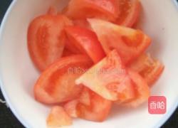 炒西红柿有机菜花的做法图解2