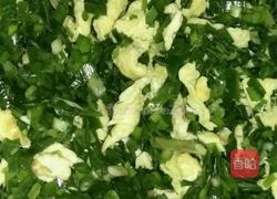 韭菜鸡蛋饺子馅的做法图解5