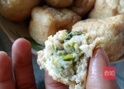 蒜苗酿豆腐的做法图解5