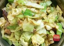 香菇包菜的做法图解3