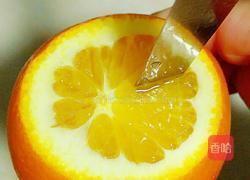 止咳化痰蒸盐橙的做法图解3