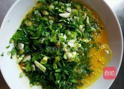 蒜叶炒鸡蛋的做法图解4