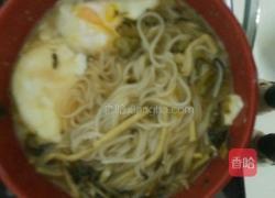 咸菜笋丝面的做法图解4