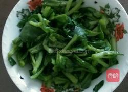 凉拌冰草的做法图解2