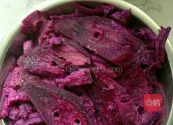炼乳紫薯的做法图解2
