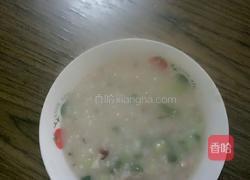 香菇青菜粥的做法图解3