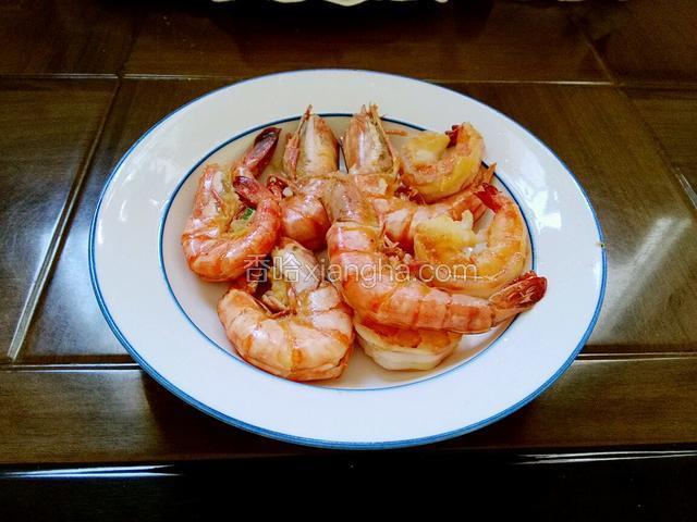 红焖海捕大对虾