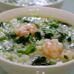 虾仁豌豆粥