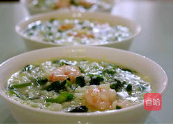 虾仁豌豆粥的做法图解5