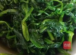 炒豌豆尖的做法图解4