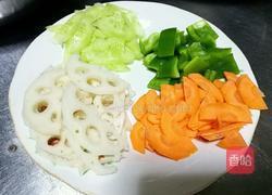 豆豉藕片的做法图解1