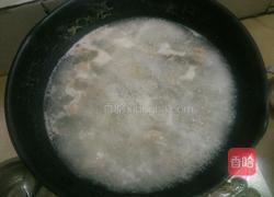 蛤蜊丸子汤的做法图解4