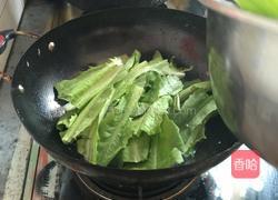 鲮鱼油麦菜的做法图解4