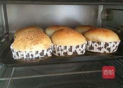 奶油汉堡胚的做法图解8