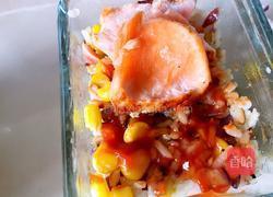 三文鱼焗饭的做法图解7