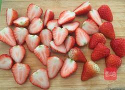 草莓酸奶慕斯蛋糕(八寸)的做法图解4