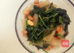 菠菜拌粉皮的做法图解3