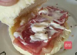 Bacon Burger Recipe Illustration 6