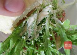 培根汉堡的做法图解8