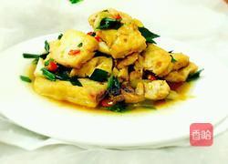 煎豆腐的做法图解9