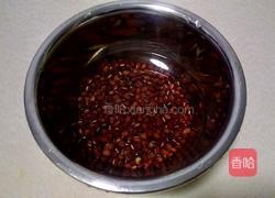 红豆红枣养颜补血豆浆的做法图解1