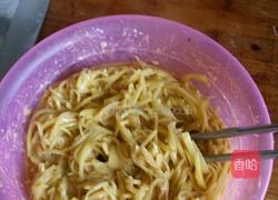土豆丝烙饼的做法图解4