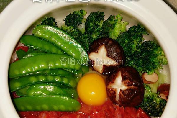 港式腊肠煲仔饭