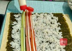 蔬菜寿司的做法图解5