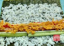 蔬菜寿司的做法图解6