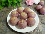 紫薯蛋黄酥的做法[图]