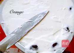 Illustration of how to make matcha yogurt mousse 12