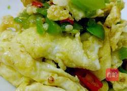 双椒炒蛋的做法图解7