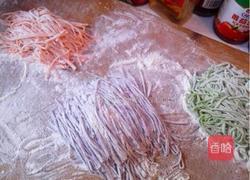 三色蔬菜排骨面（宝宝面)的做法图解3