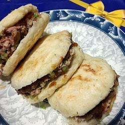 椒盐发面饼 肉夹馍的做法[图]