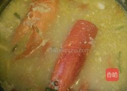 龙虾头粥的做法图解3