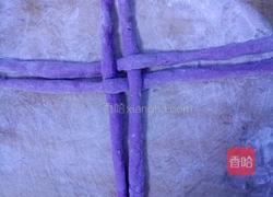 紫薯绣球馒头的做法图解7