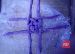 紫薯绣球馒头的做法图解9