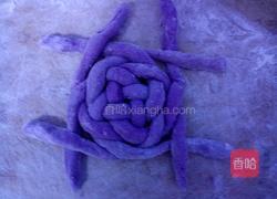 紫薯绣球馒头的做法图解11